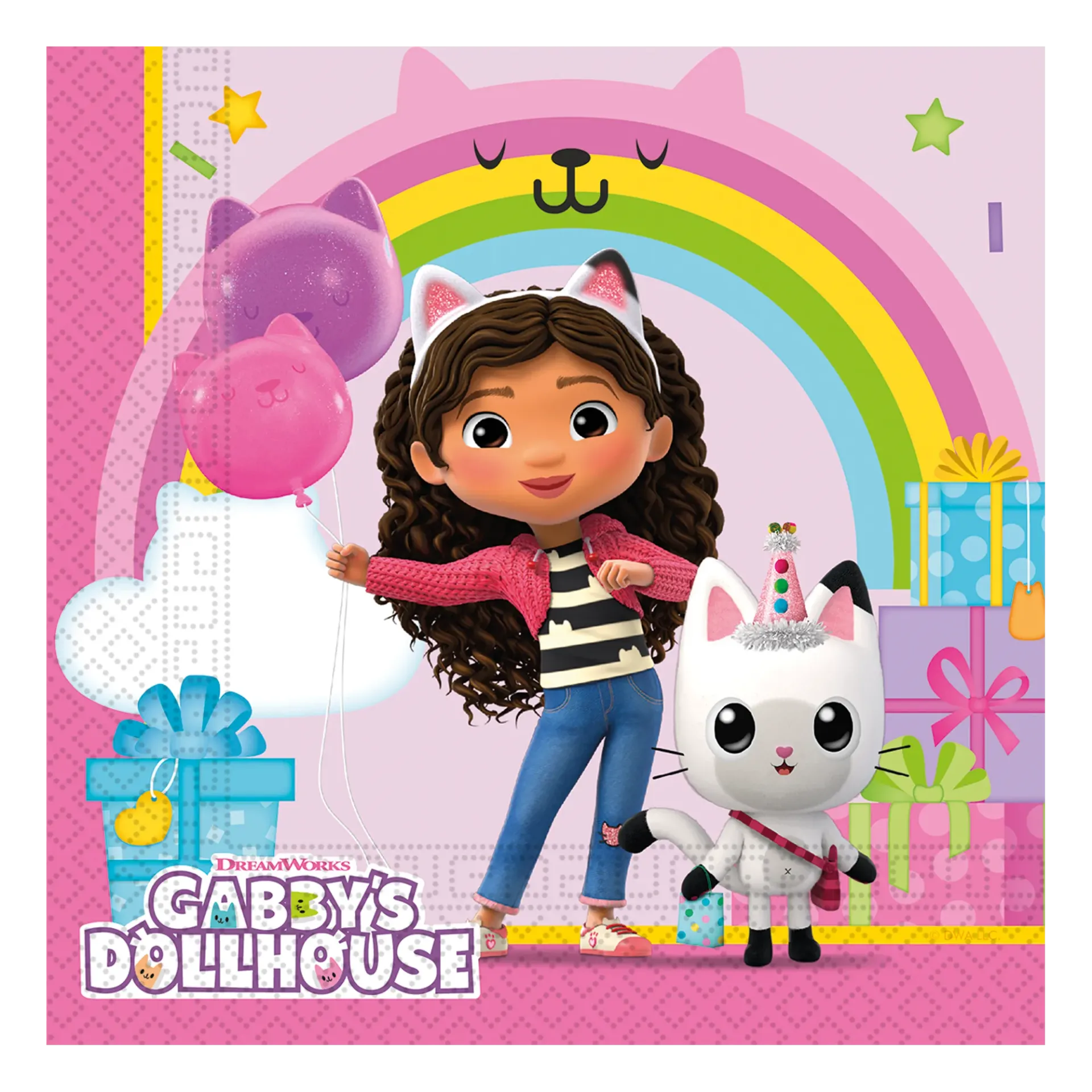 20 TOVAGLIOLI 33 CM GABBYS DOLLHOUSE