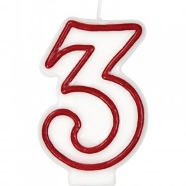 All / Accesorios y Decoración / Velas / Velas Numéricas / Velas Números Rojas