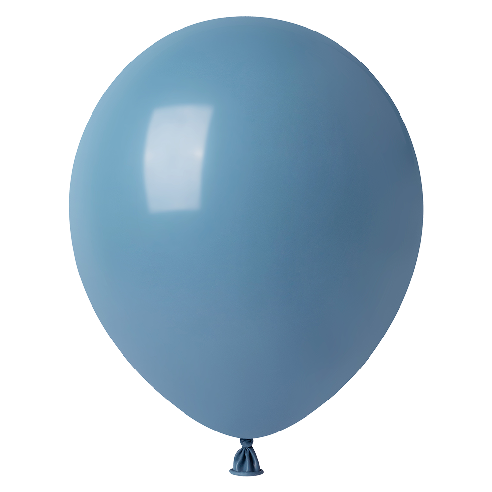 10 palloncini color blu pastello da 30 cm