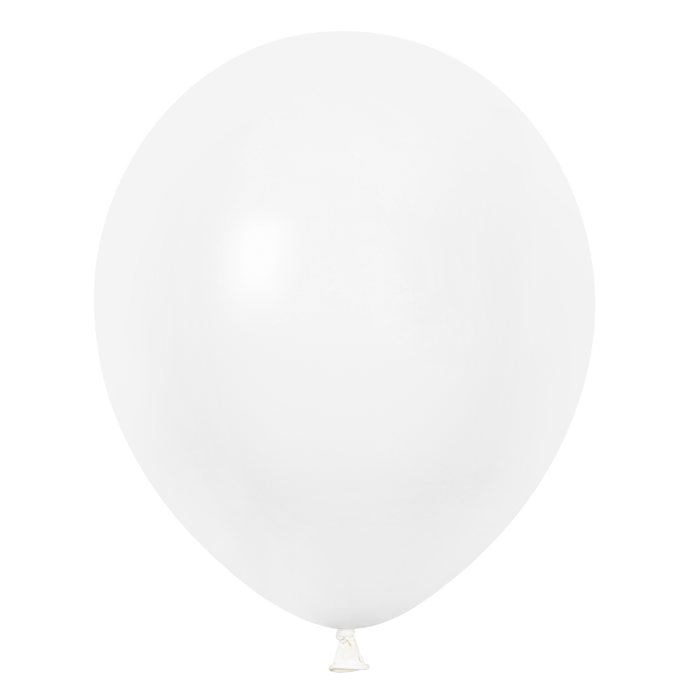 10 palloncini bianchi alla moda da 30 cm