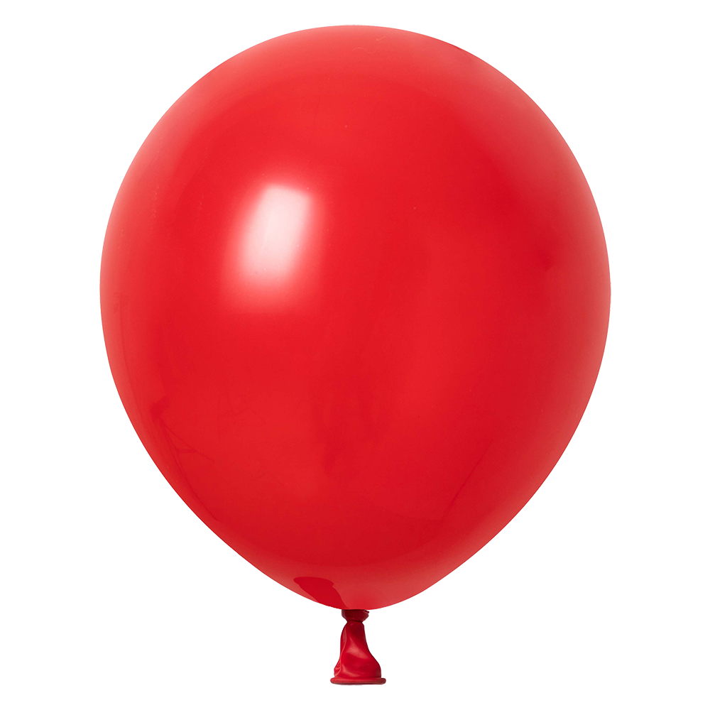 10 palloncini rossi alla moda da 30 cm