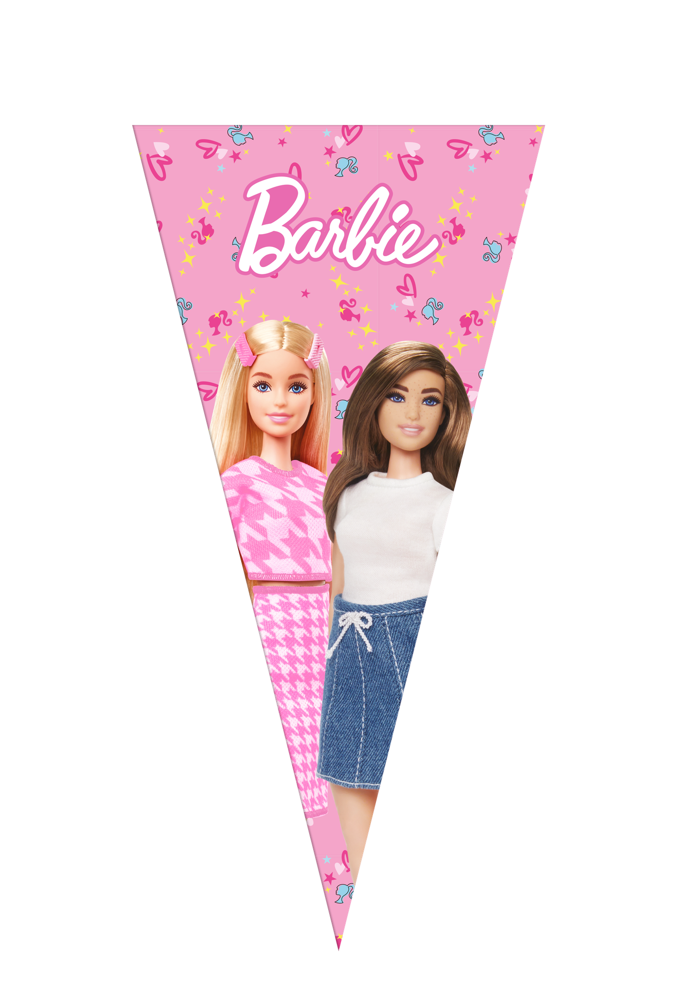 100 SACCHETTI CONO BARBIE 20 x 40