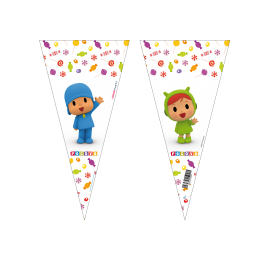 100 sacchetti di coni Pocoyo 20 x 40 cm