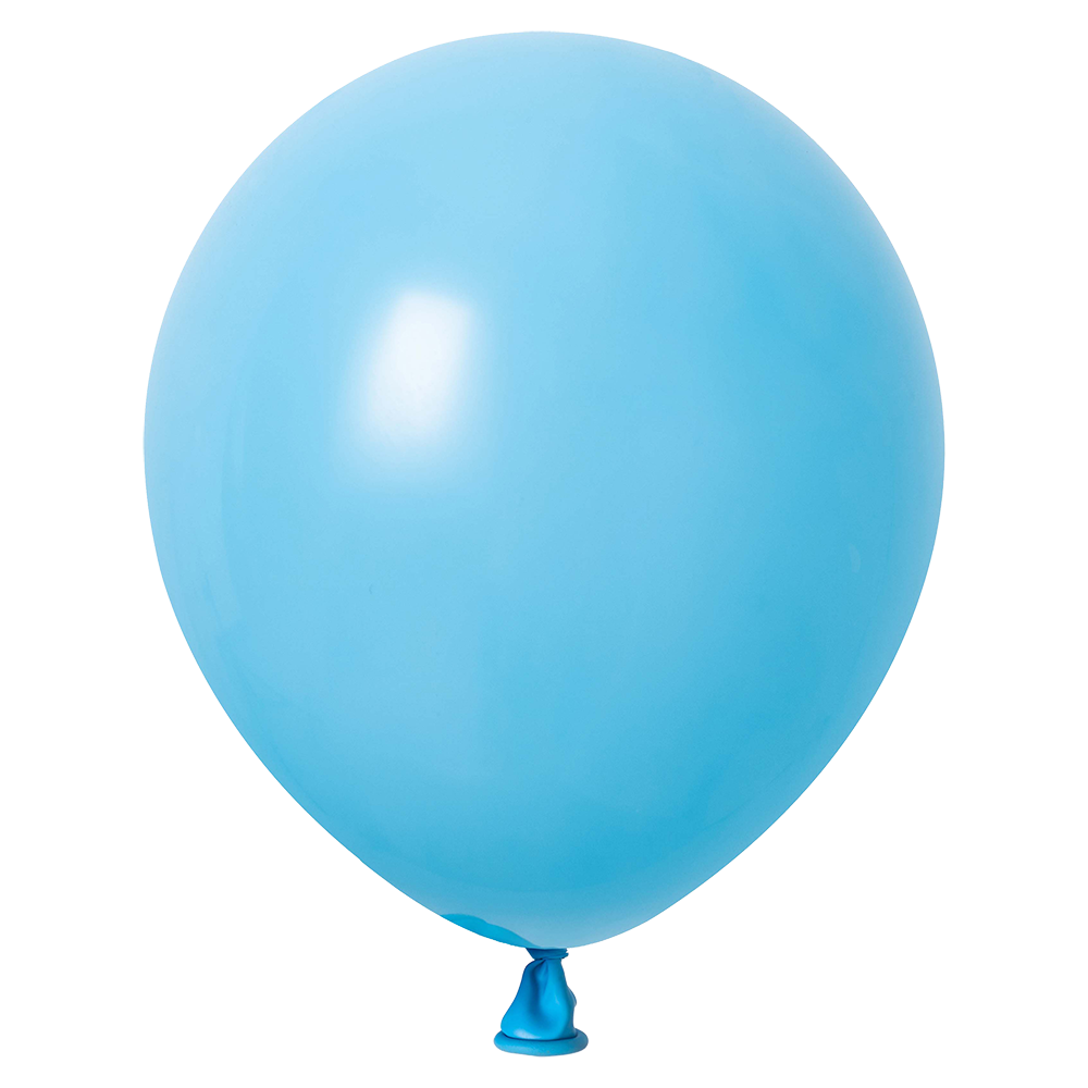 100 palloncini moda azzurro chiaro 30 cm