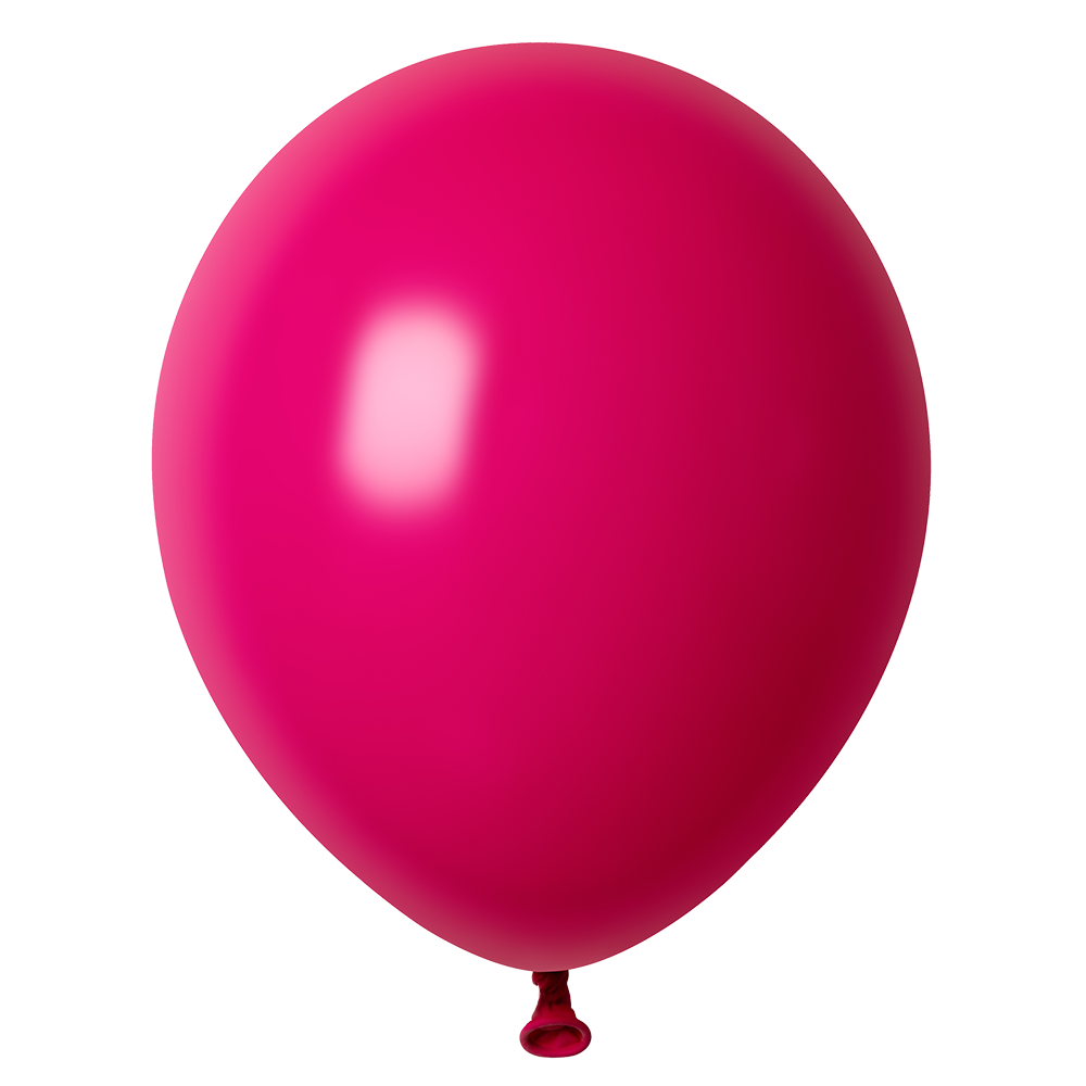100 palloncini moda fucsia 30 cm