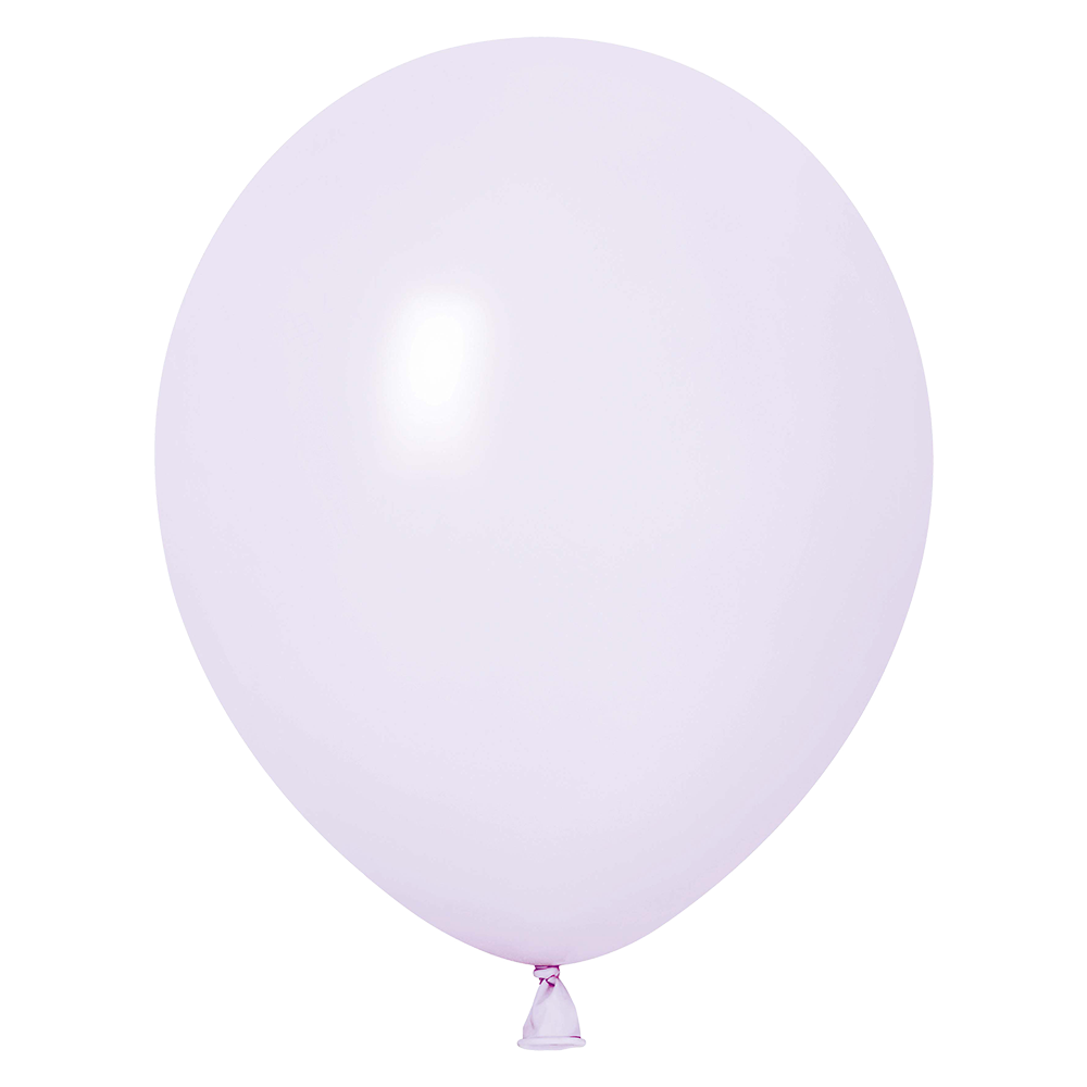 100 palloncini color lilla pastello chiaro da 30 cm