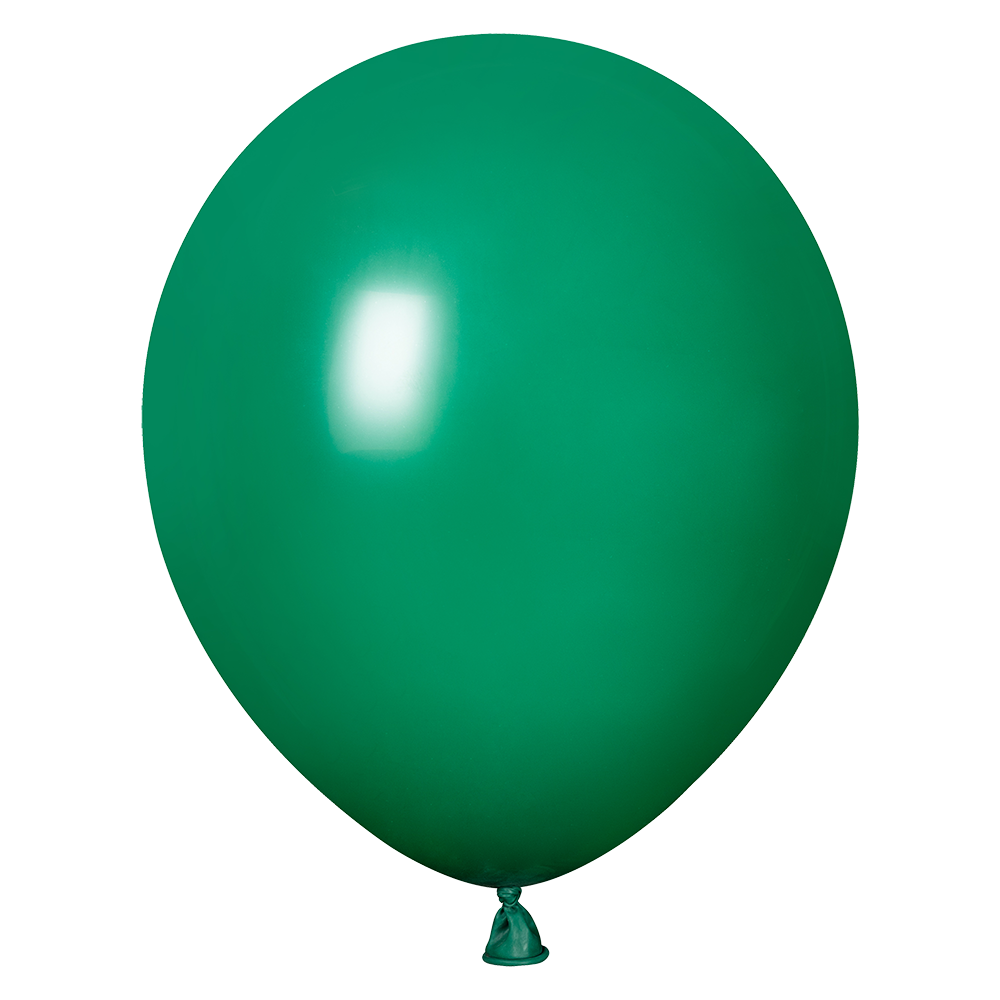 100 ballons fantaisie vert forêt de 30 cm