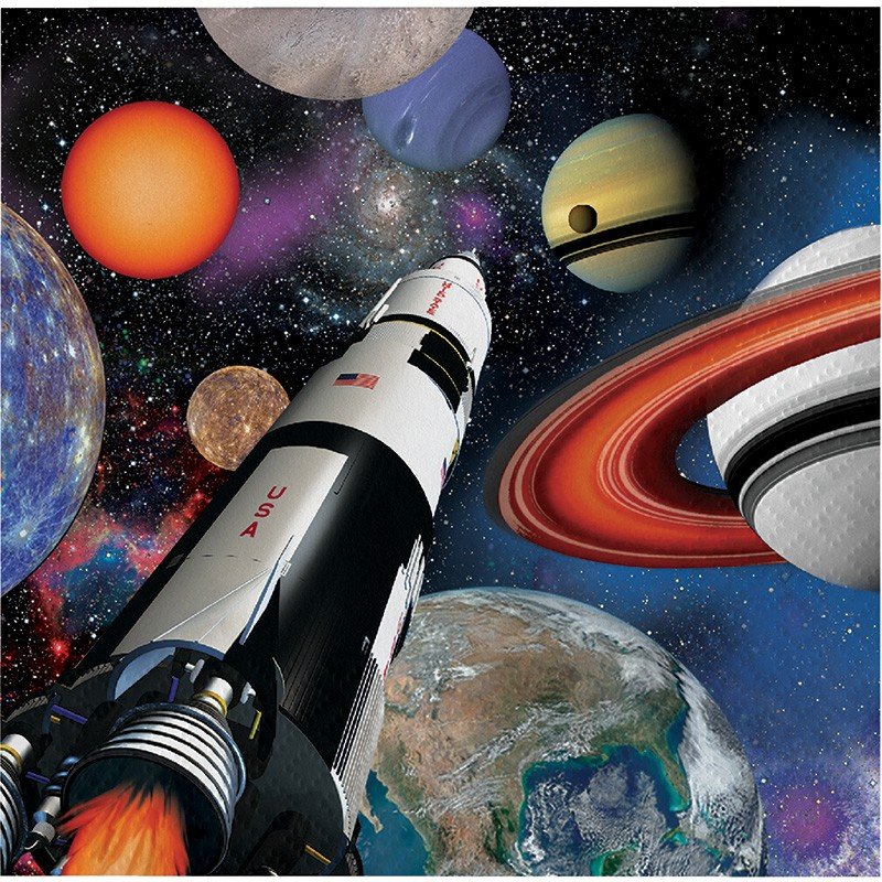 16 TOVAGLIOLI ASTRONAUTA 25 CM