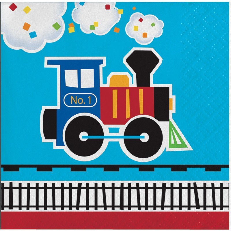 16 TOVAGLIOLI 25 CM LIL TRAIN