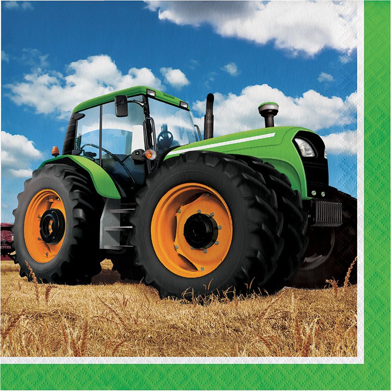 16 TOVAGLIOLI 33 CM TRACTOR TIME