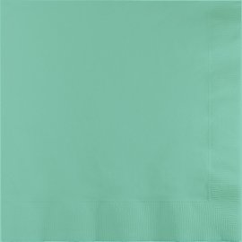 20 serviettes de table 25 cm Menthe fraîche