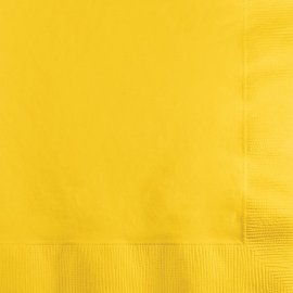 20 TOVAGLIOLI 25 CM SCUOLABUS GIALLO