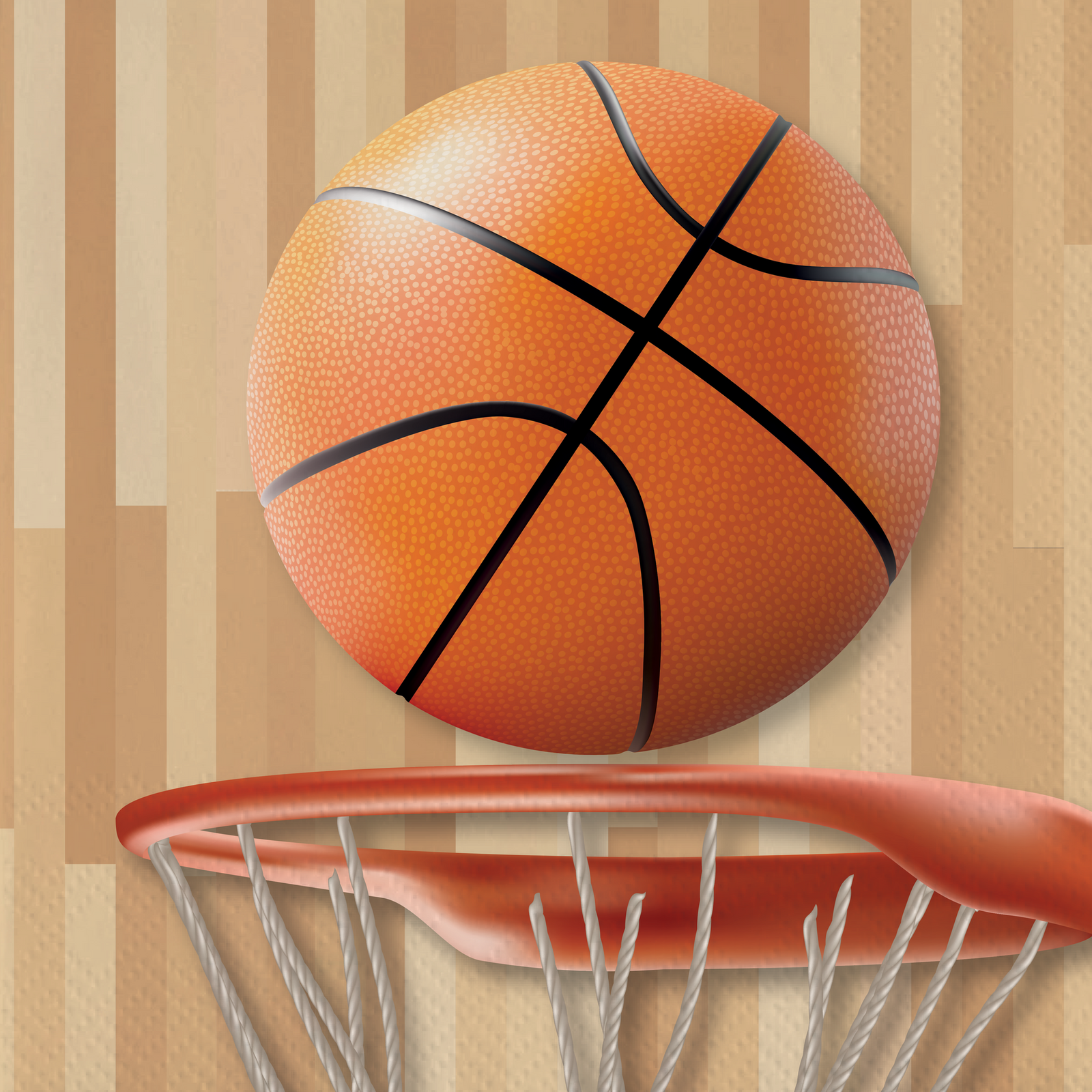 20 TOVAGLIOLI 33 CM SPORT FANATIC BASKET