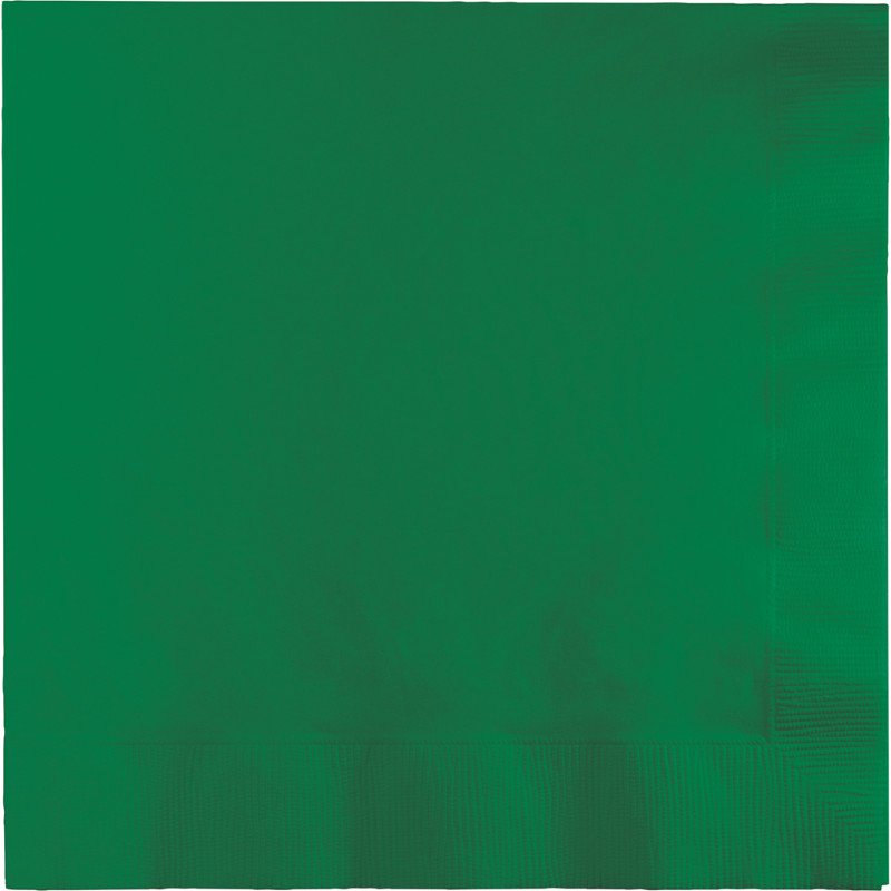 20 TOVAGLIOLI 33 CM VERDE SMERALDO