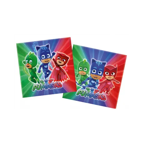 20 tovaglioli PJ Masks 33 cm