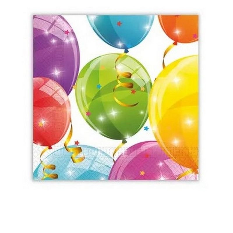 20 TOVAGLIOLI 33 CM Palloncini scintillanti
