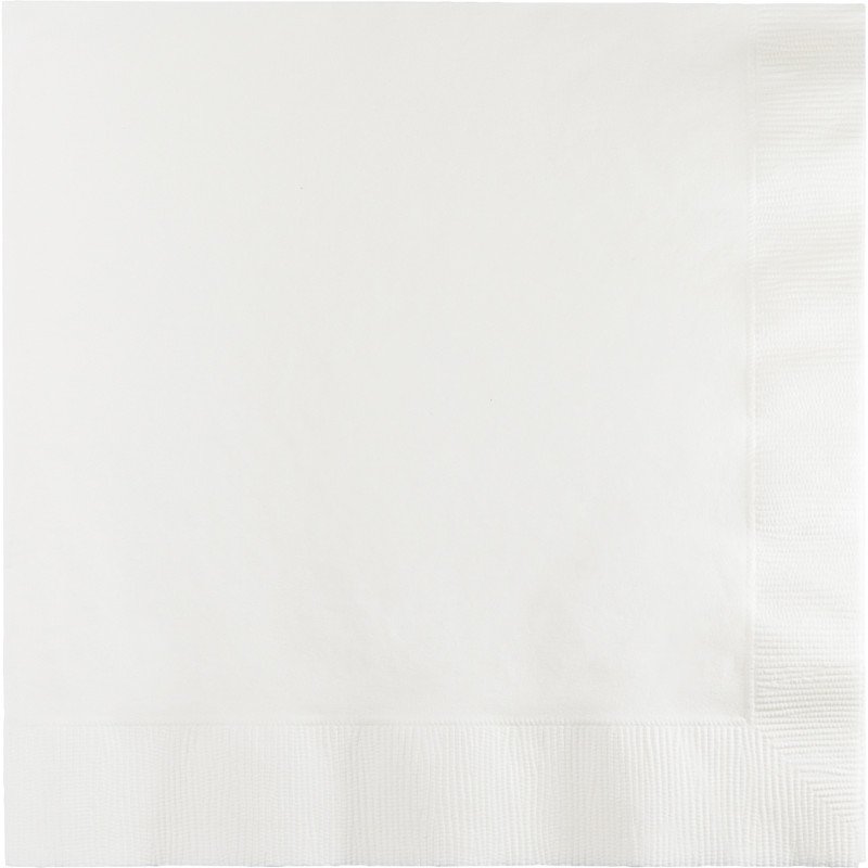 20 Tovaglioli 33 cm Bianco