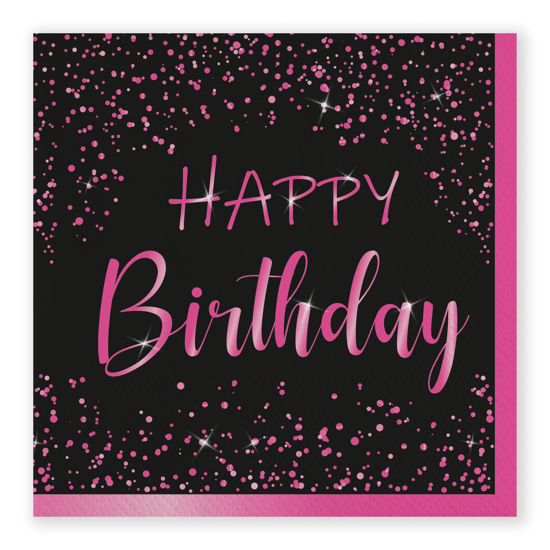 20 SERVILLETAS 33 cm ELEGANT PINK