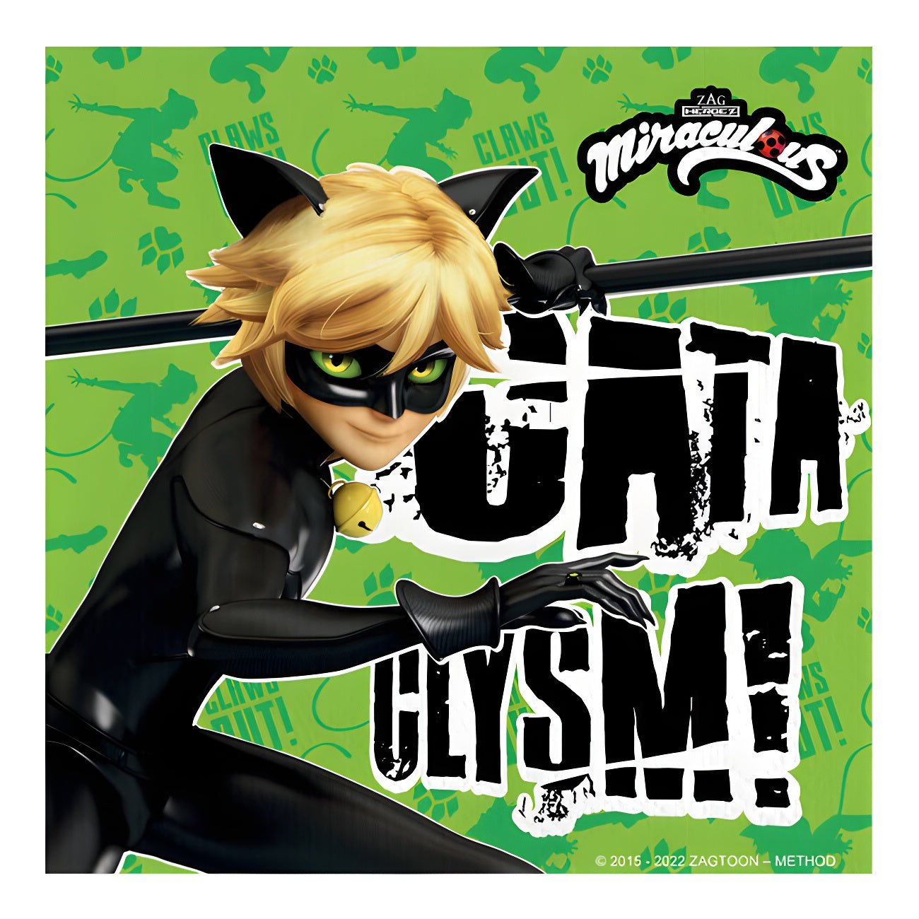 20 Tovaglioli 33 Cm Cat Noir