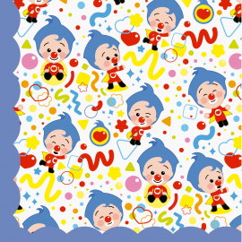 20 Tovaglioli 33 Cm Clown Plim Plim