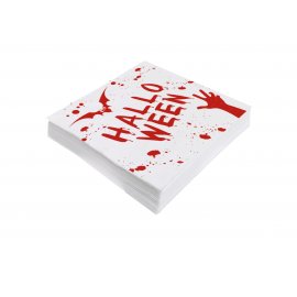 20 tovaglioli 33 cm Bloody Halloween