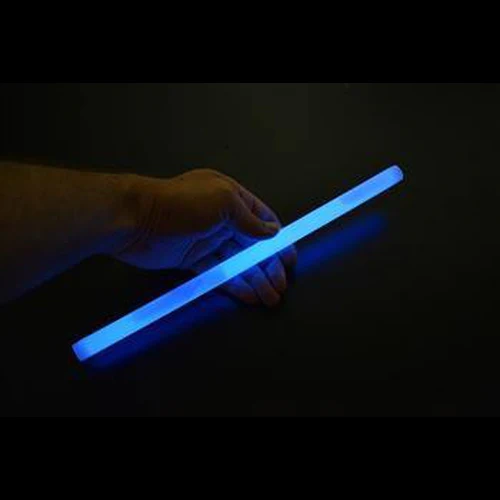 25 bastoncini luminosi blu da 30 cm