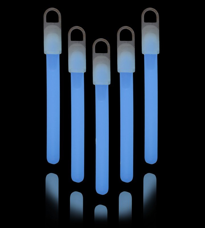 25 luci pendenti luminose blu da 10 cm