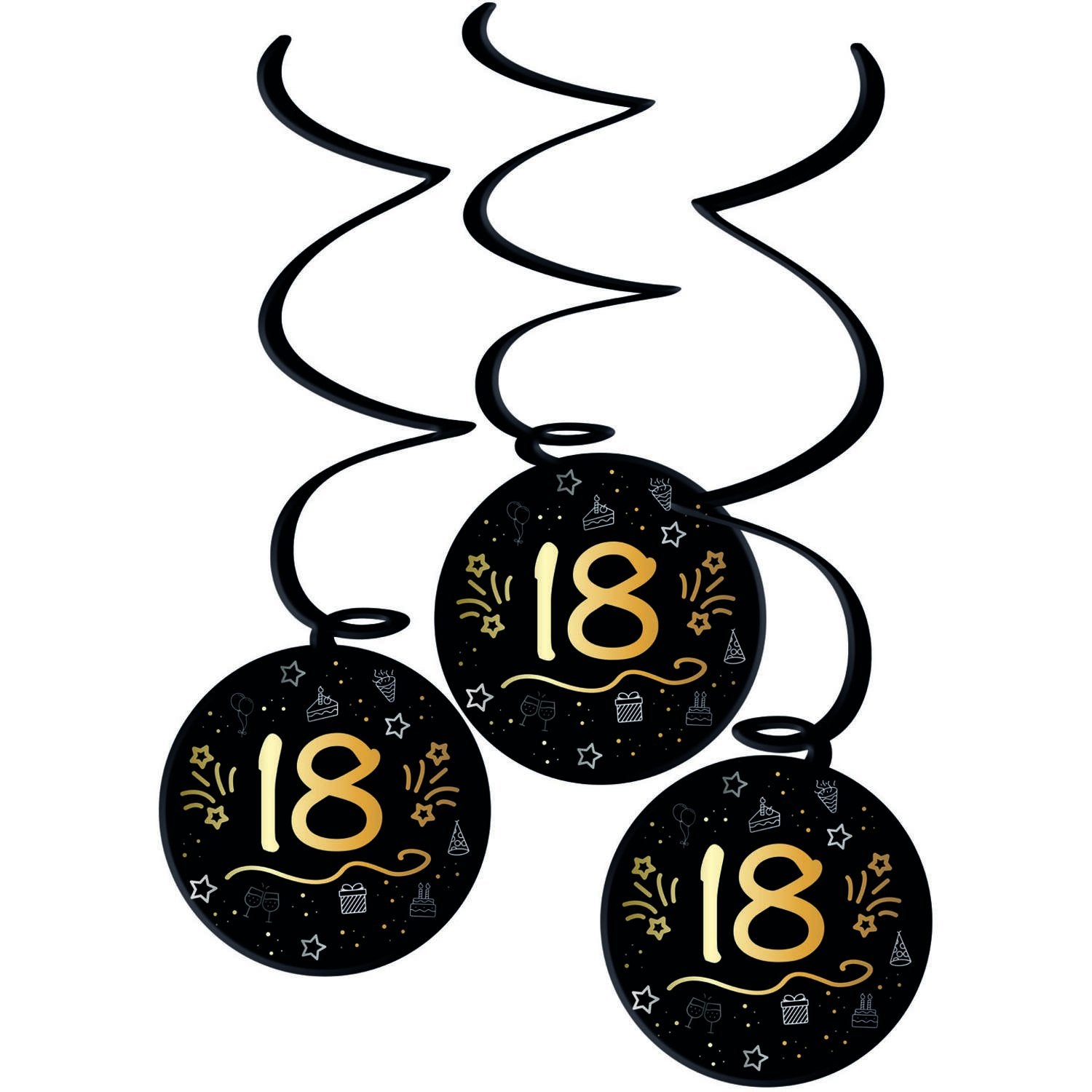 3 ciondoli per il 18° compleanno