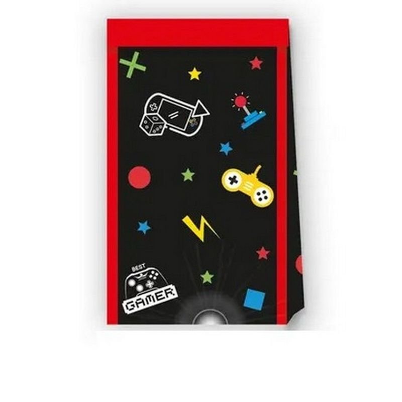 4 SACCHETTI DI CARTA DA GIOCO