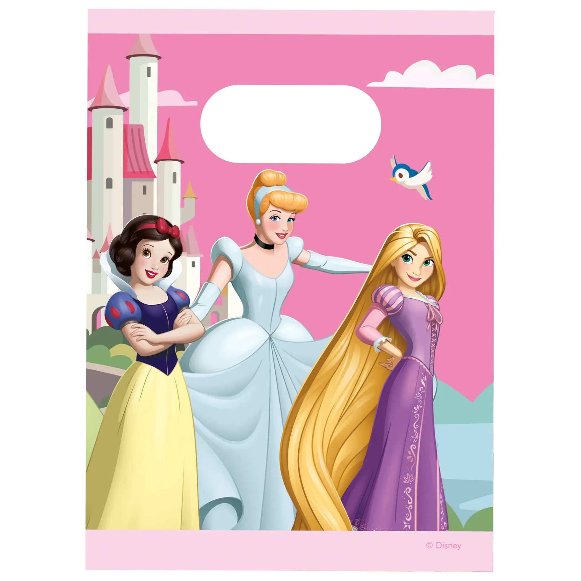 4 BOLSAS PAPEL PRINCESAS DISNEY WORLD