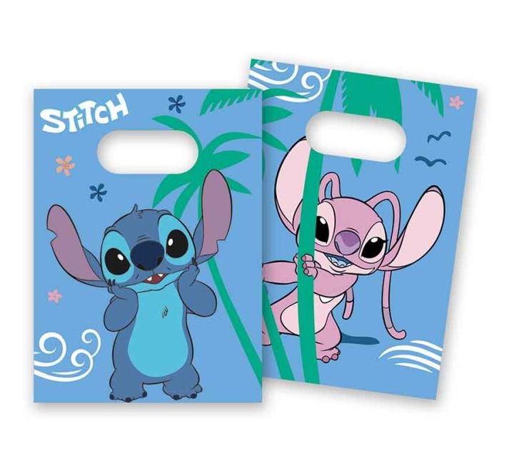 4 Bolsas Stitch de Papel