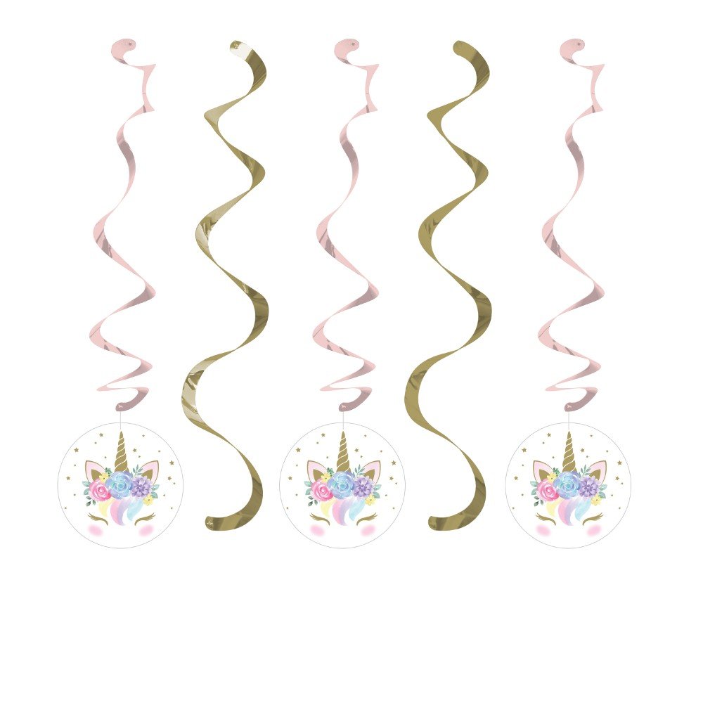 5 Colgantes LIL UNICORN