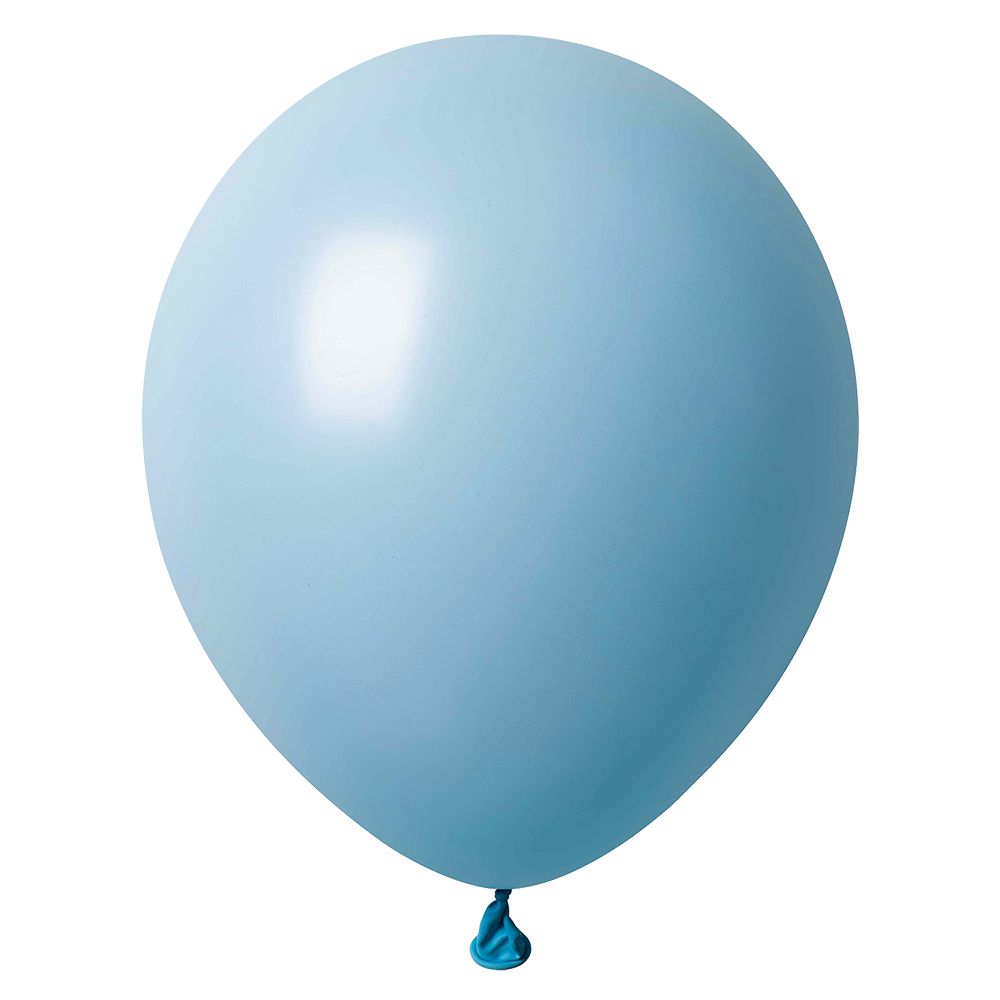 50 palloncini azzurro pastello chiaro da 30 cm