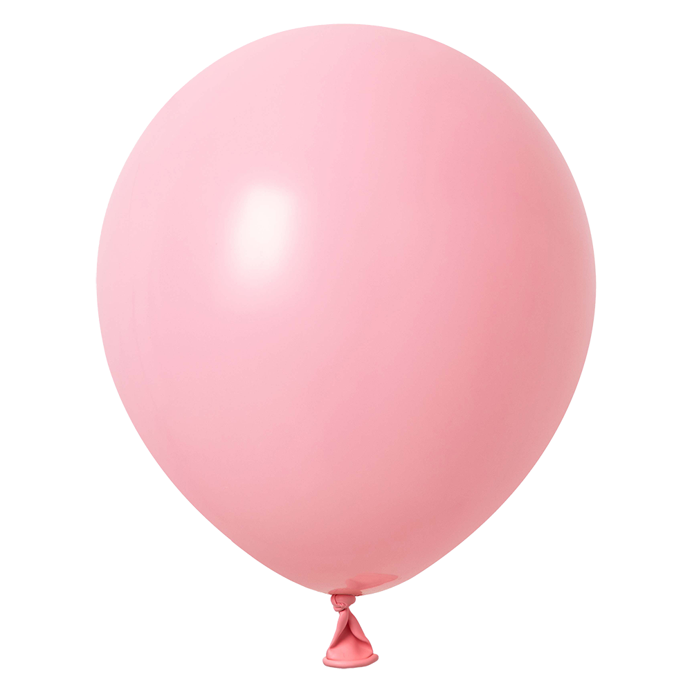 50 ballons roses tendres de 30 cm