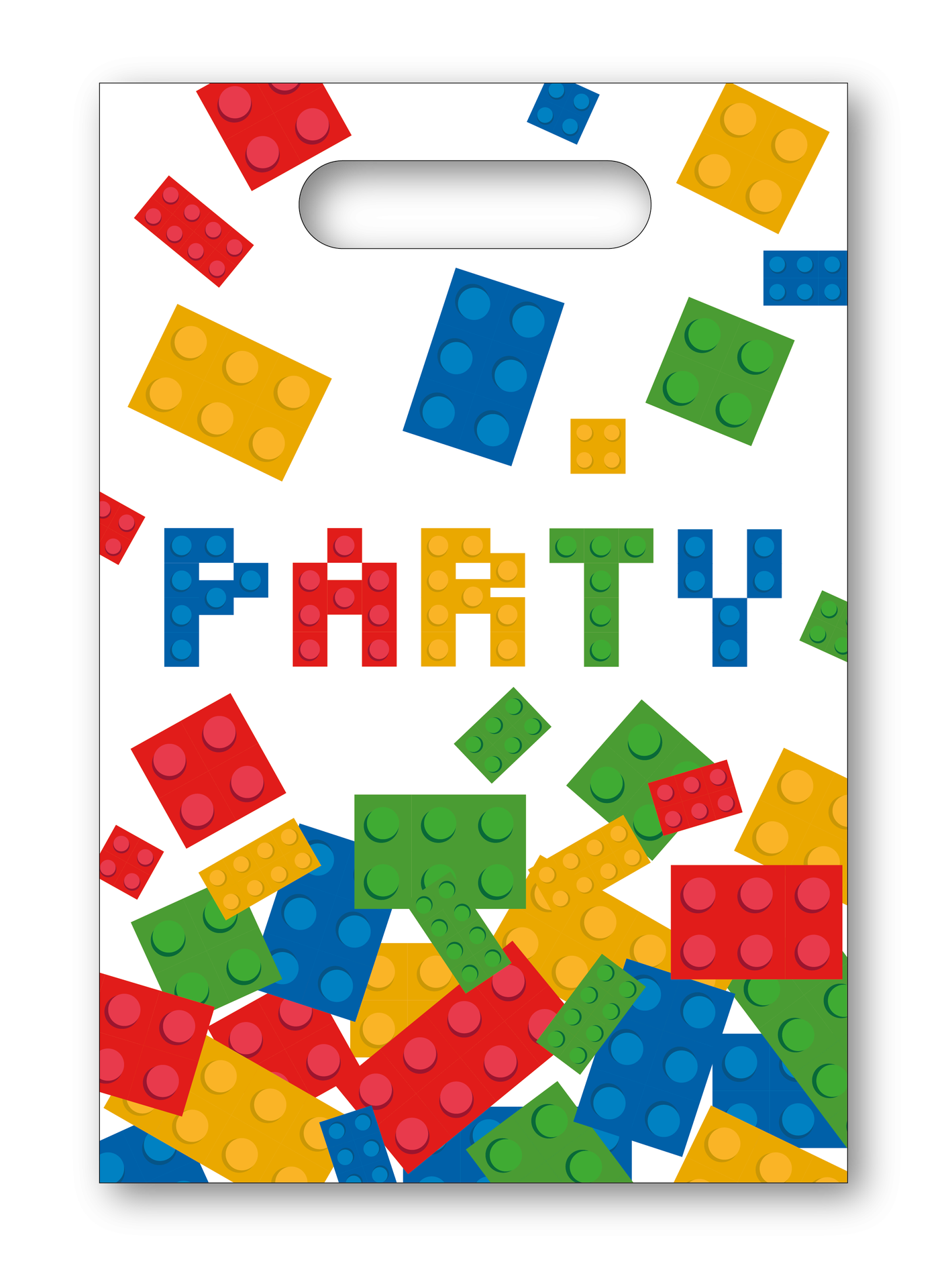 6 BORSE 23 x 16 BLOCK PARTY
