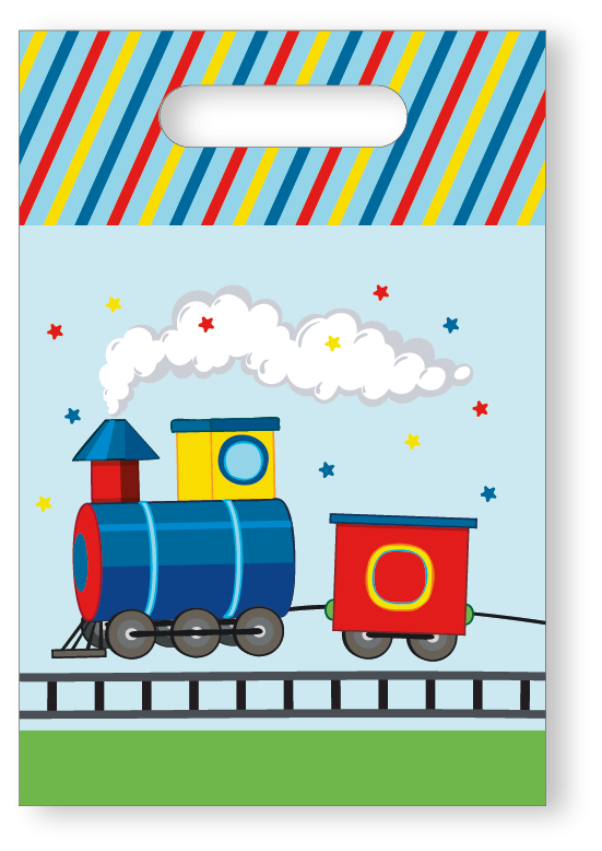 6 borse Lil Train 23 x 16