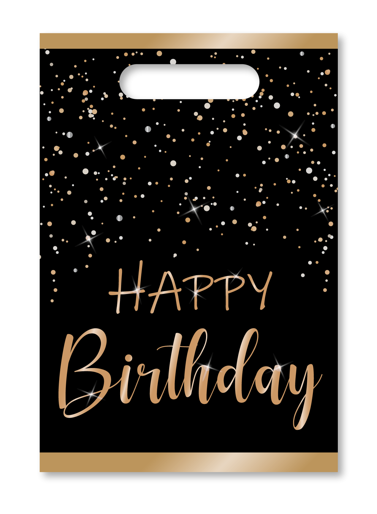 6 BOLSAS ELEGANT GOLD