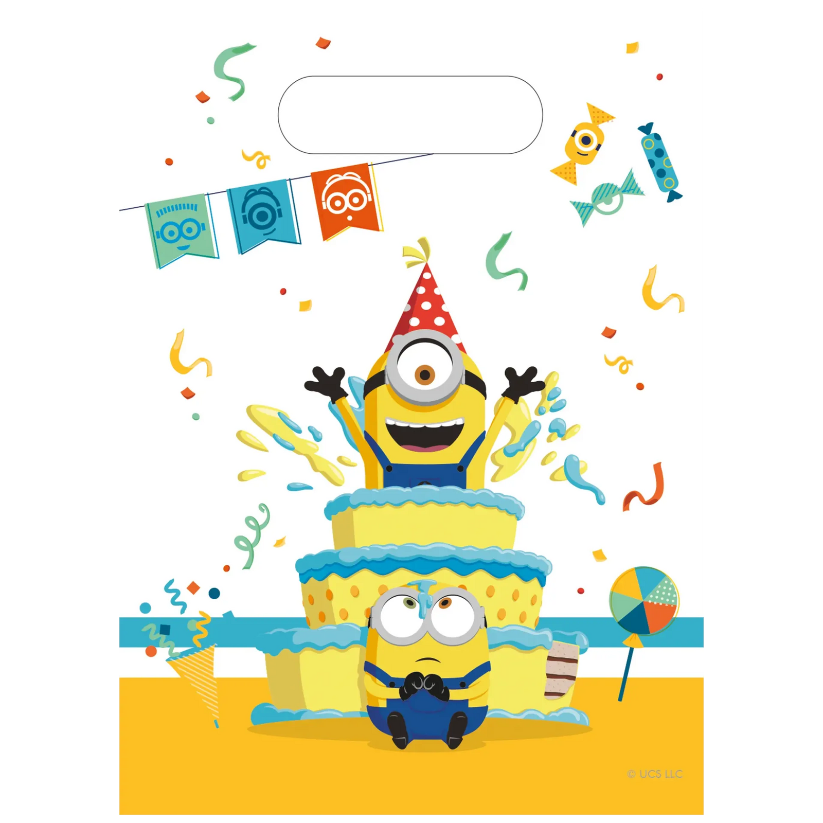 6 BORSE MINIONS
