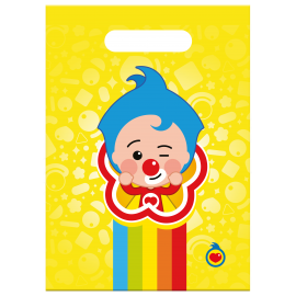 6 Borsa rettangolare Plim Plim il clown