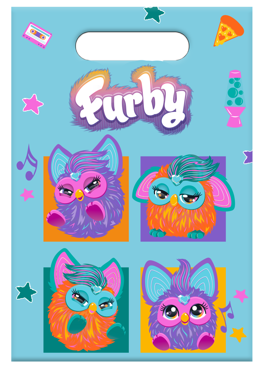 6 borse Furby