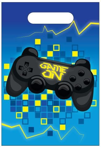 6 borse da festa per videogiochi