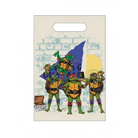 6 Bolsas Tortugas Ninja