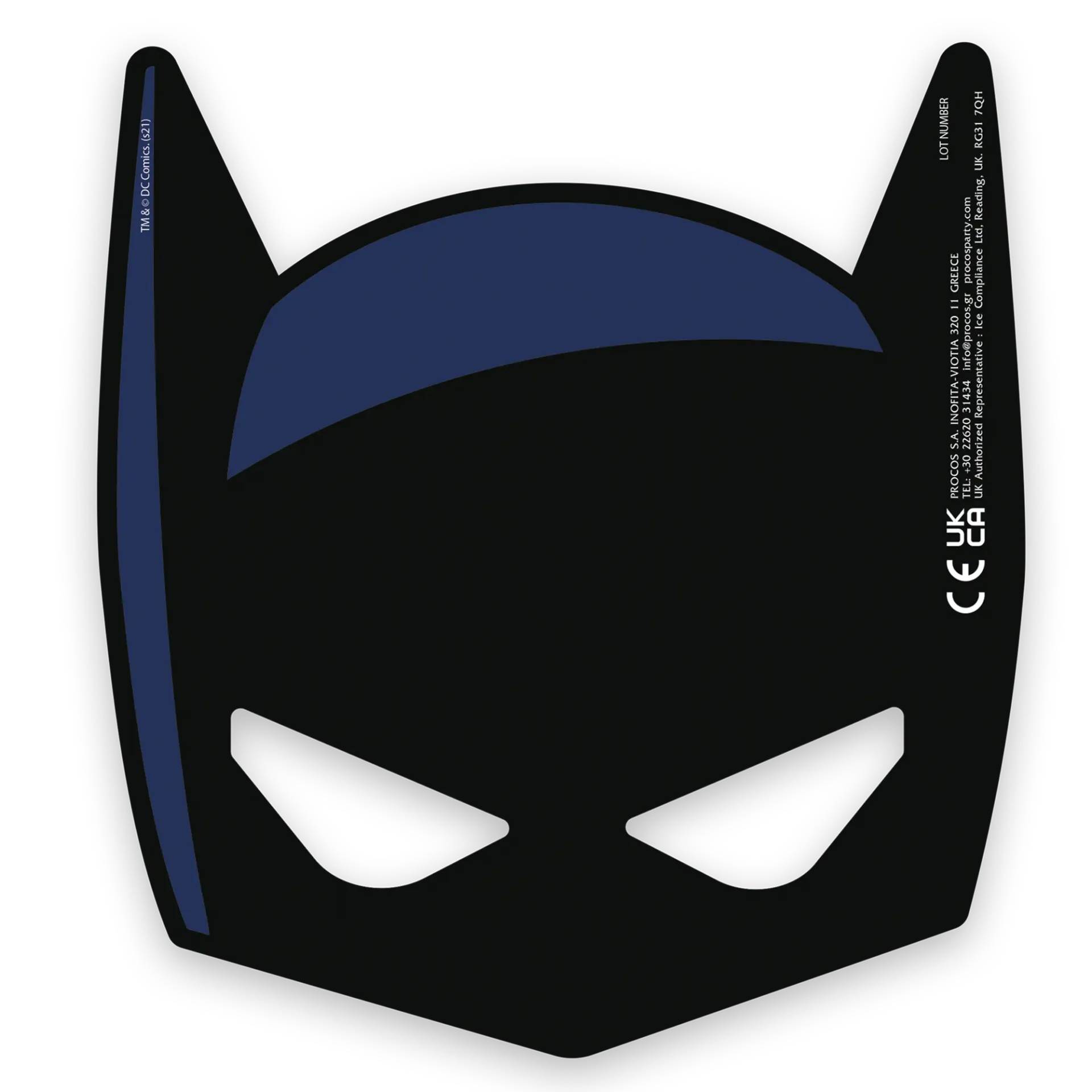 6 MASQUES DE BATMAN