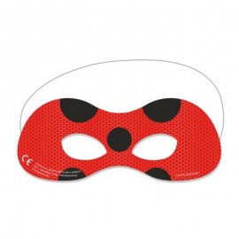 6 MASCHERE COCCINELLA