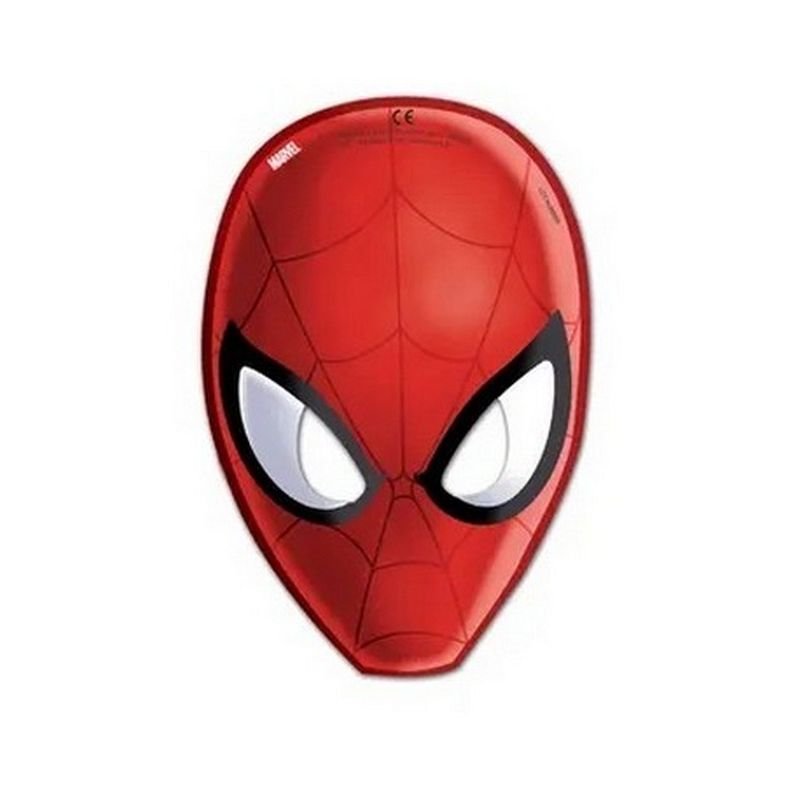 6 MASCHERE DI SPIDERMAN