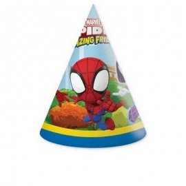 6 CAPPELLI DI SPIDEY