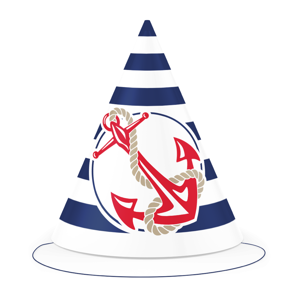 6 cappelli nautici Anchor