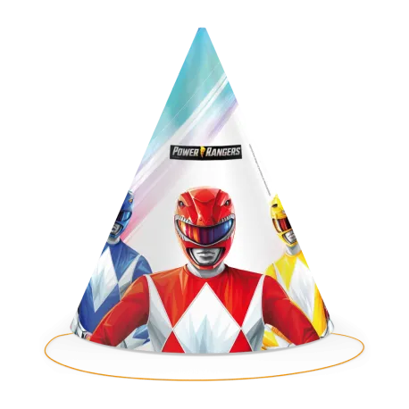 6 chapeaux de Power Rangers