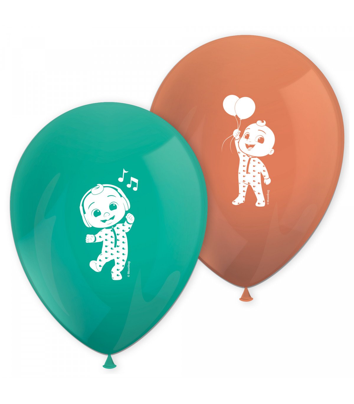 8 GLOBOS DE LATEX COCOMELON