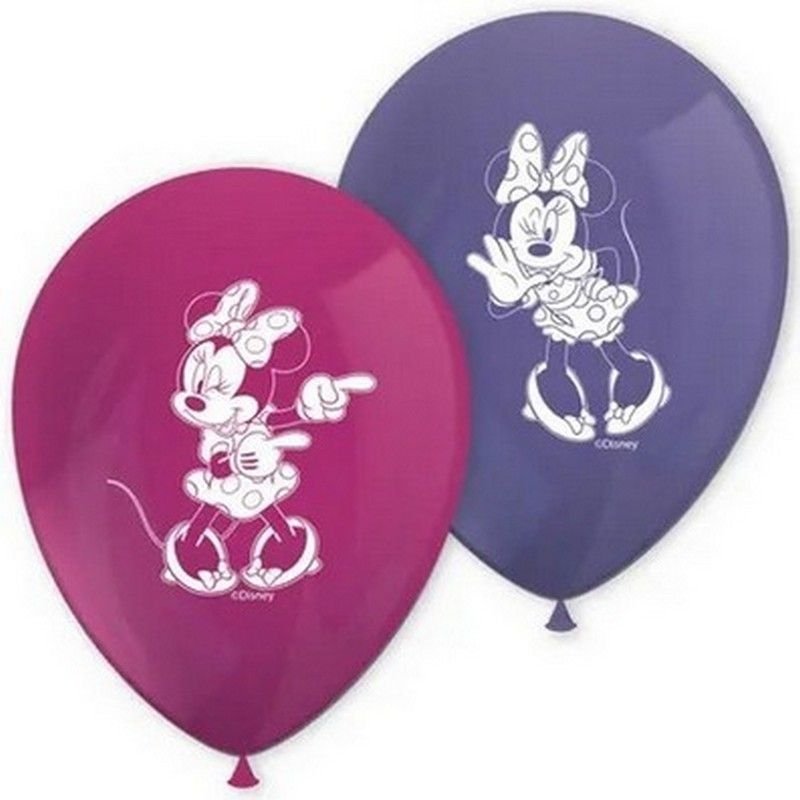8 palloncini in lattice di Minnie Mouse